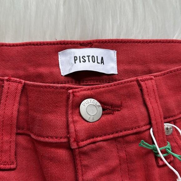 Pistola Rouge Lennon High Rise Crop Boot Jeans - Picture 5 of 11